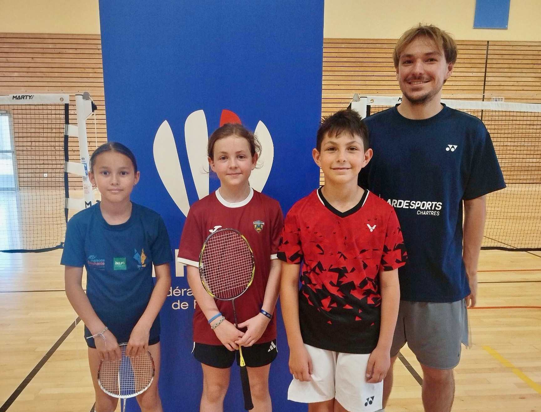 Deux de nos poussines au DAN 2026 à Bourges !