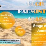 Stage été 24 au 28 août 2020